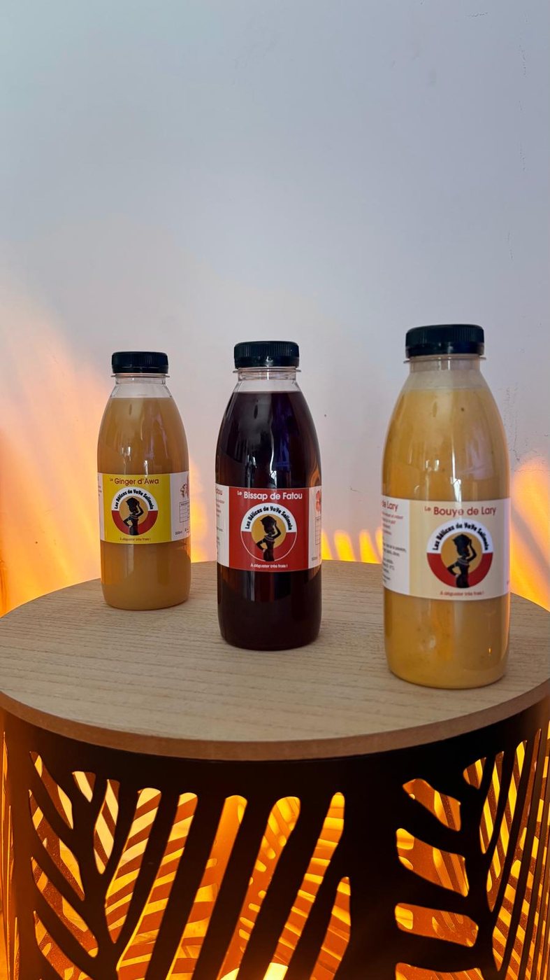 Les trois boissons artisanales de Yaye Salimata